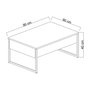 Hanah Home Luxe Set Blanco y Negro